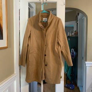 old navy boucle coat